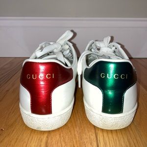 GUCCI ACE SNEAKERS // SIZE 7.5 WOMENS